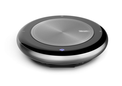 CP700 Bluetooth 4.0 speakerphone, Microsoft Teams certified, 2.6 foot USB cable, lithium battery, 2 microphones (5 foot range), HD voice.