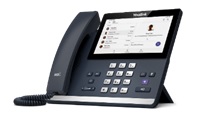 MP56 VoIP Teams telephone, Android 9, 2 x Gigabit Ethernet, PoE required, AC optional, 7 inch touch colour, HD audio, Bluetooth, 802.11ac Wi-Fi.