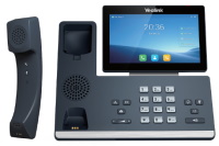 Yealink T58W Pro IP Phone - Corded/Cordless - Corded/Cordless - Bluetooth, Wi-Fi, DECT - Wall Mountable, Tabletop - Classic Gray - VoIP - IEEE 802.11a/b/g/n - 2 x Network (RJ-45) - PoE Ports
