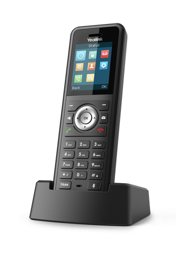 W59R VoIP SIP DECT ruggedized handset, push button alarm, 1.8 inch colour backlit TFT LCD, HD audio, Bluetooth, for use with SKU #W60B, W70B,SKU #W80B