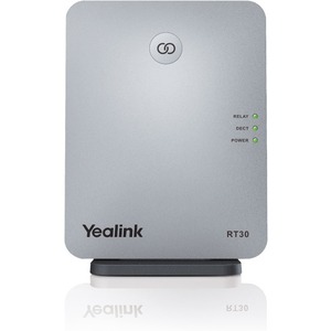Yealink RT30 SIP DECT repeater, AC included, 2 simultaneous calls per repeater, up to 6 repeaters per base station (W60B/W70B), for Yealink W52P, W56P, W60P.
